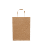 Burgu Saplı Kraft Çanta - Görsel 2