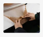 Kraft Petek Desenli Koruyucu Ambalaj Kağıdı - Görsel 3