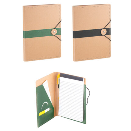 Geri Dönüşümlü Lastikli Toplantı Bloknotu