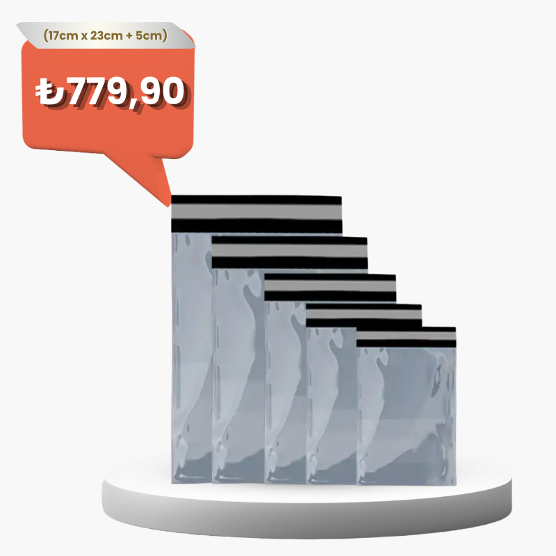 Ekonomik cepli kargo poşeti – güvenli ve dayanıklı gönderim çözümü