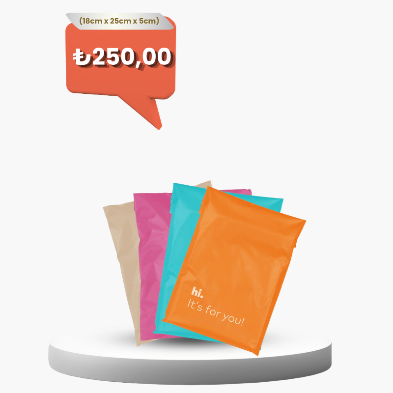 Renkli kargo poşetleri – şık ve dayanıklı e-ticaret gönderimi