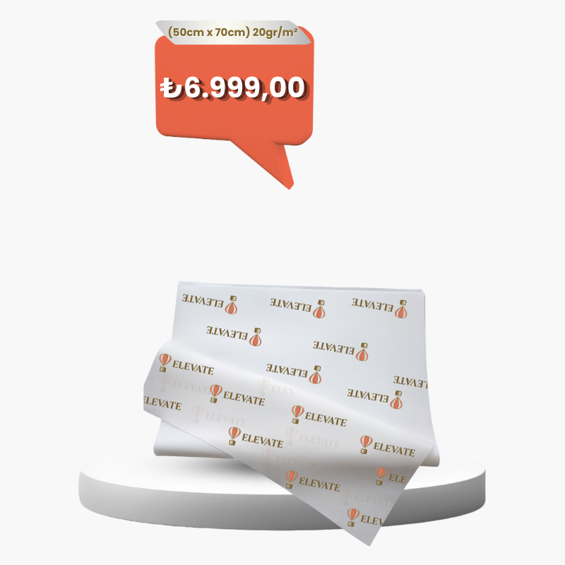 Baskılı pelur kağıt – logolu ve özel tasarım ambalaj çözümü