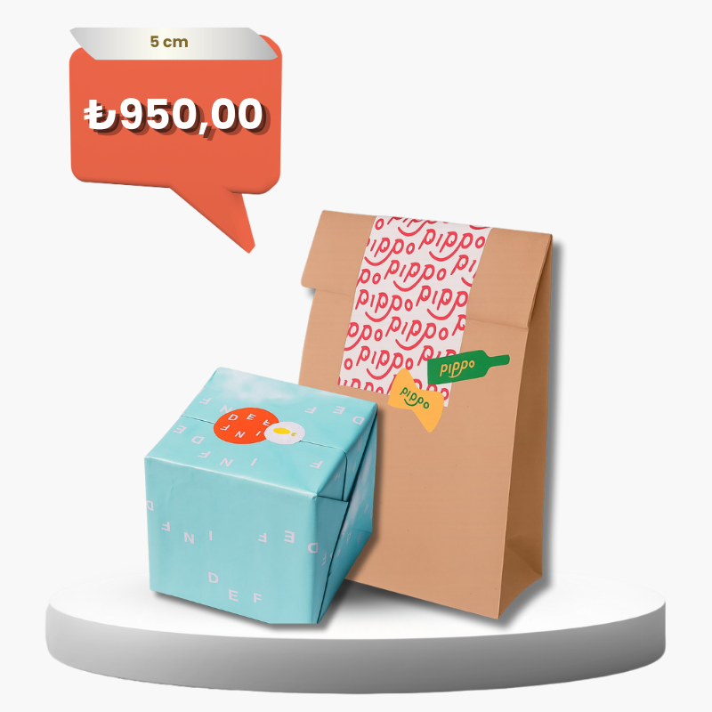 Baskılı kuşe etiket ürün görseli